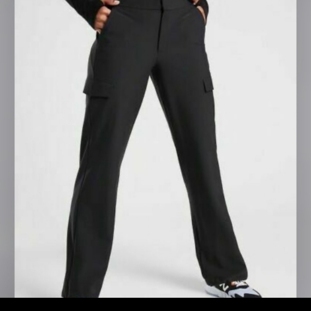 Athleta Black Stellar Cargo Pants